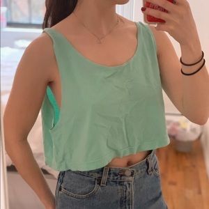 American apparel crop top